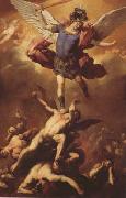Luca  Giordano The Fall of the Rebel Angels (mk08) oil on canvas